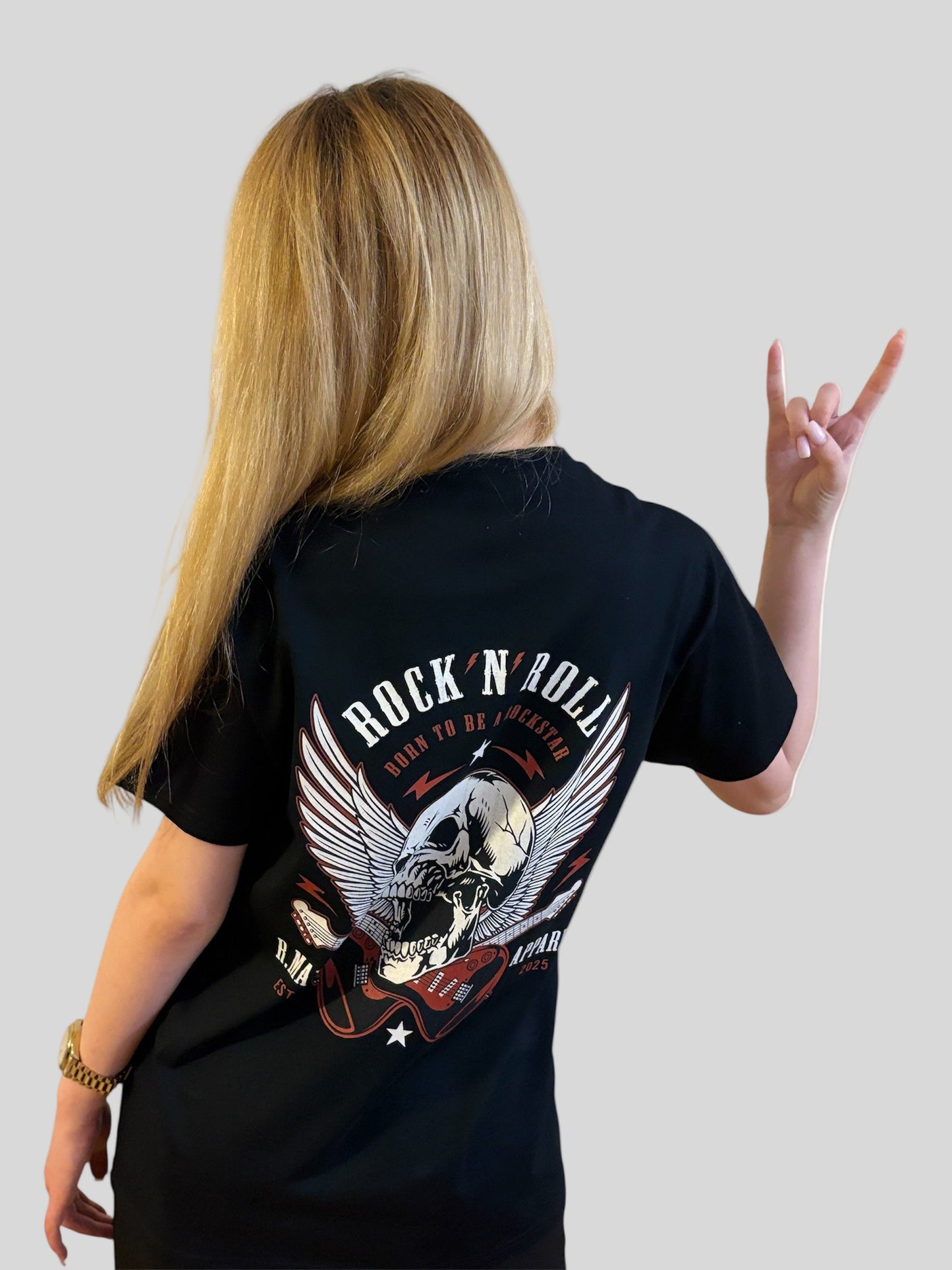 Koszulka R.Maxx Apparel "Born to be a rockstar"