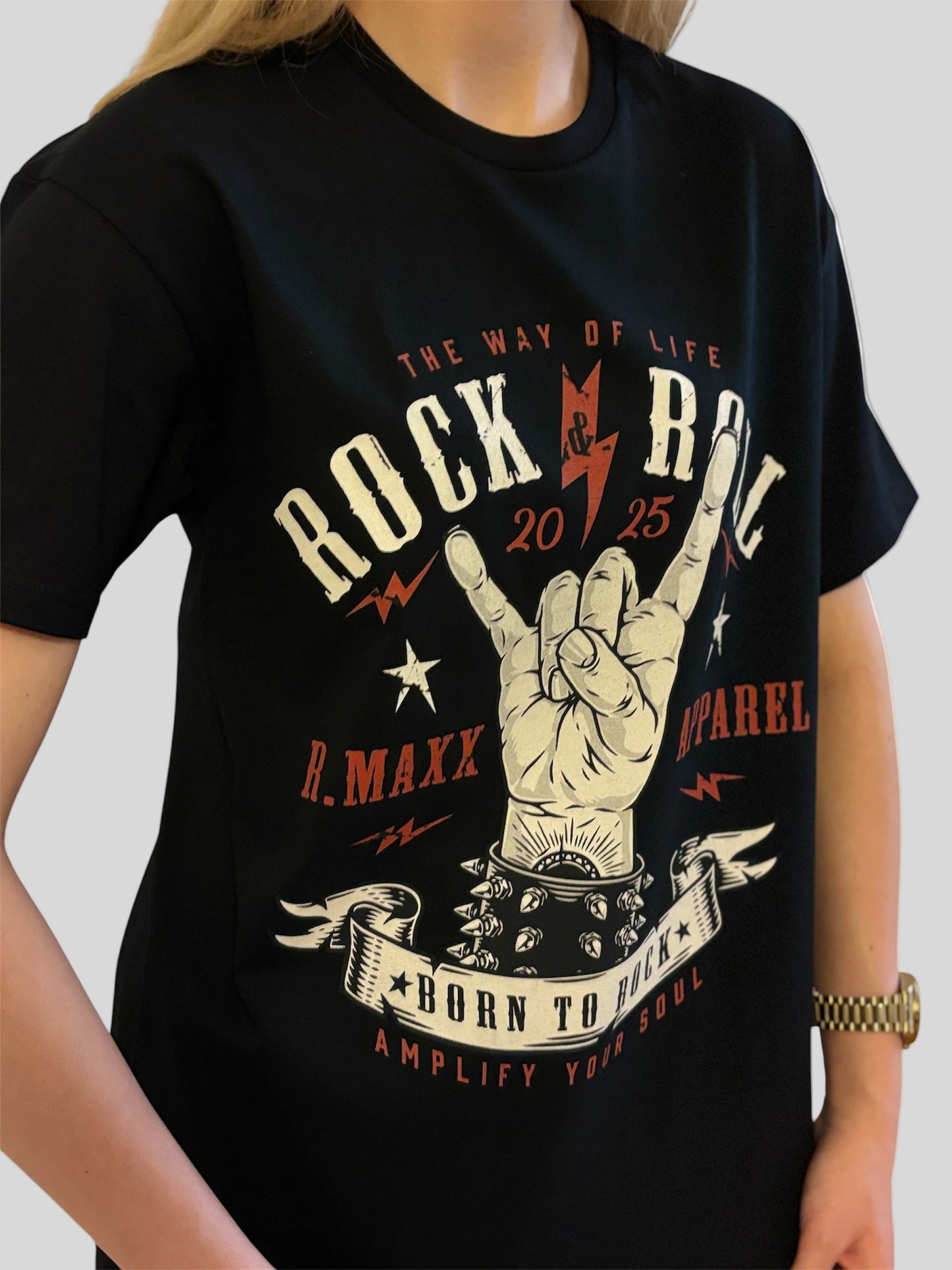 Koszulka R.Maxx Apparel "Born to rock"
