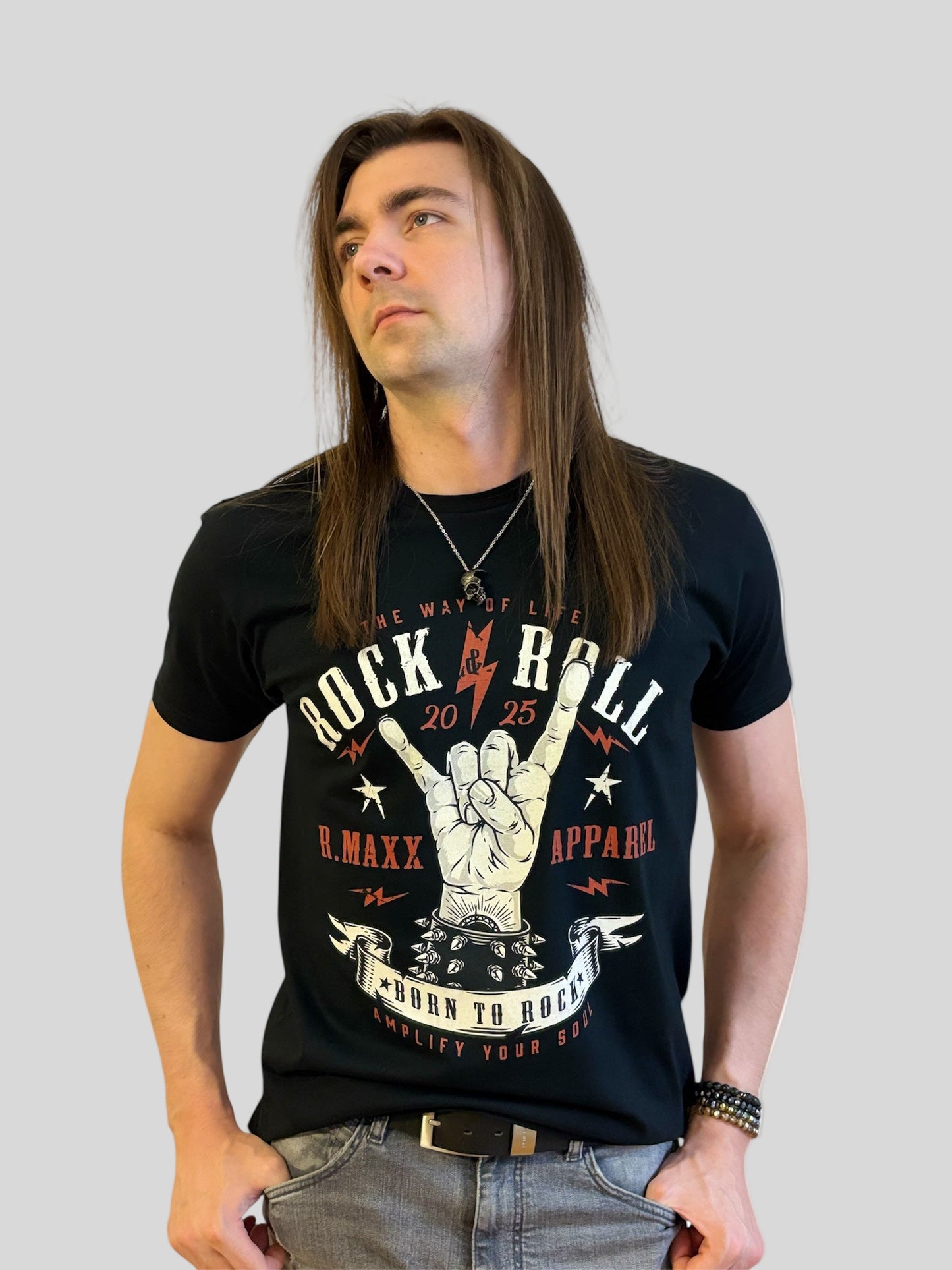 Koszulka R.Maxx Apparel "Born to rock"