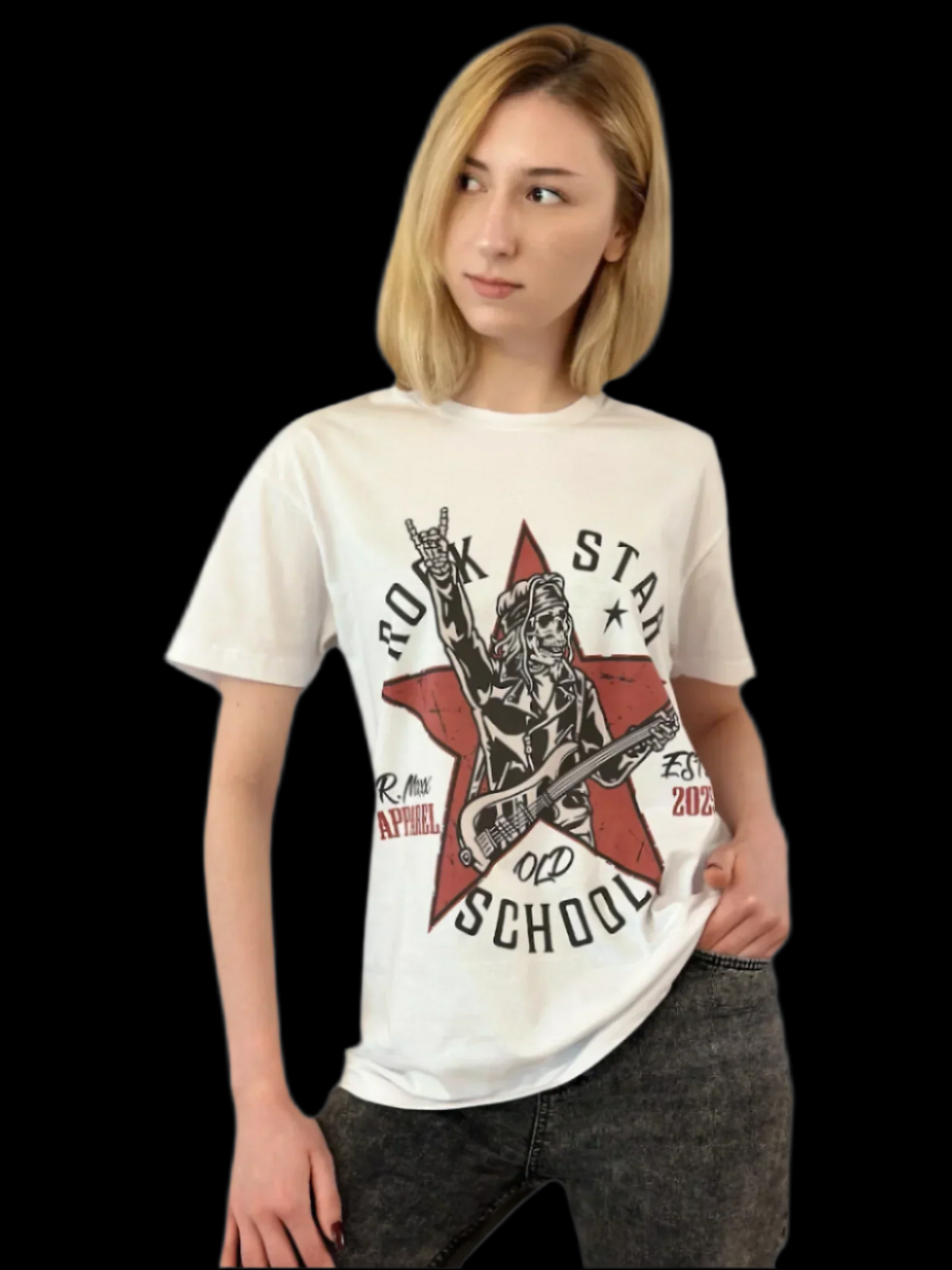 Koszulka R.Maxx Apparel "Rock Star / Old School"